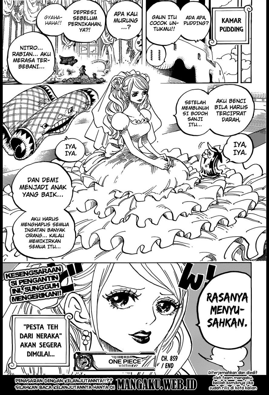 One Piece Chapter 859 – rencana pembunuhan yonkou Image 16