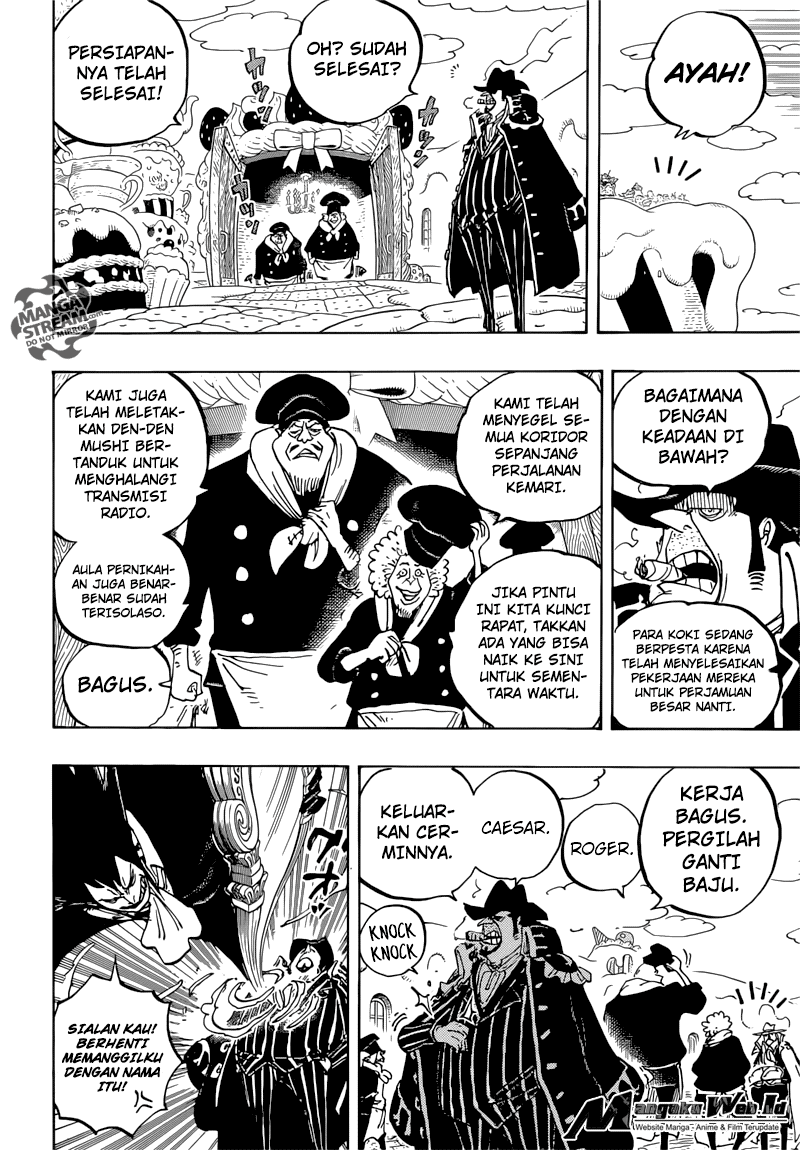 One Piece Chapter 861- aktor yang mahir Image 8