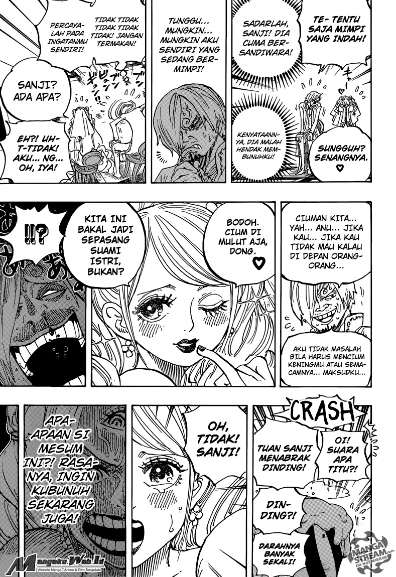 One Piece Chapter 861- aktor yang mahir Image 13