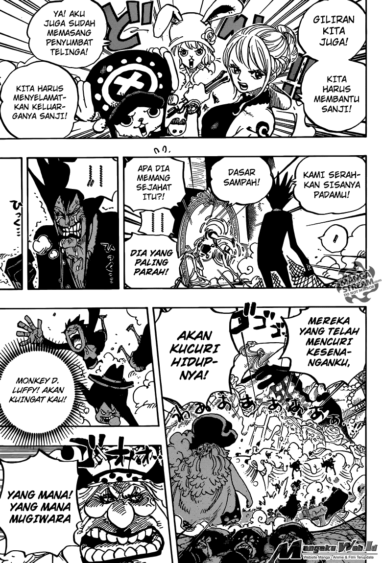 One Piece Chapter 863 – pria penipu Image 8