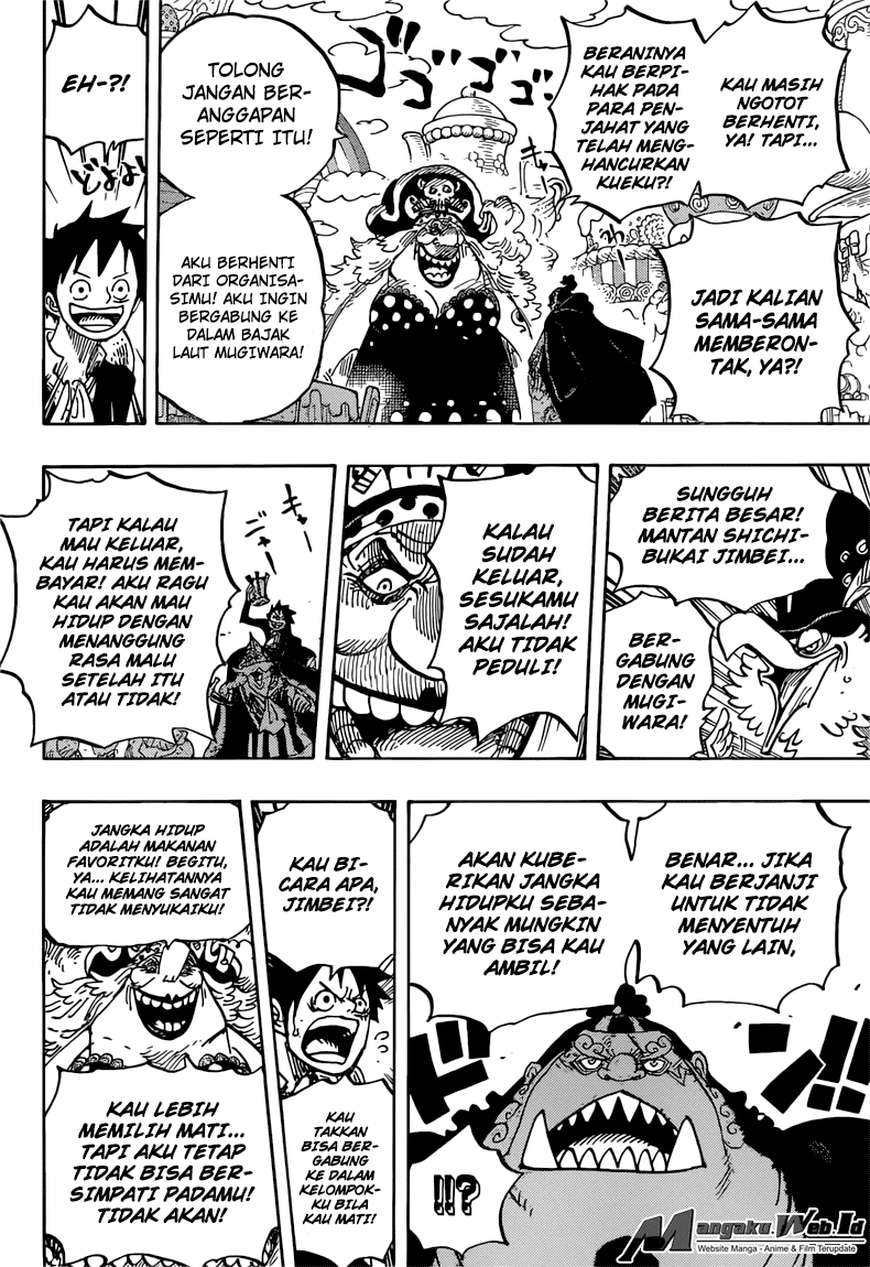 One Piece Chapter 863 – pria penipu Image 15