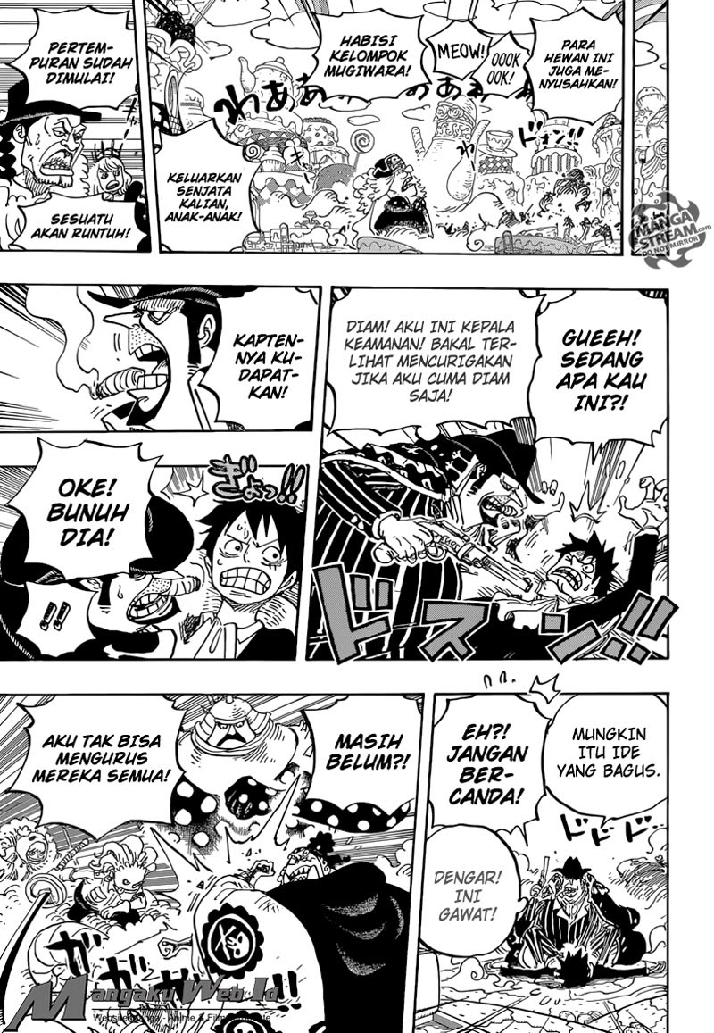 One Piece Chapter 864 – rencana pembantaian keluarga vinsmoke Image 9