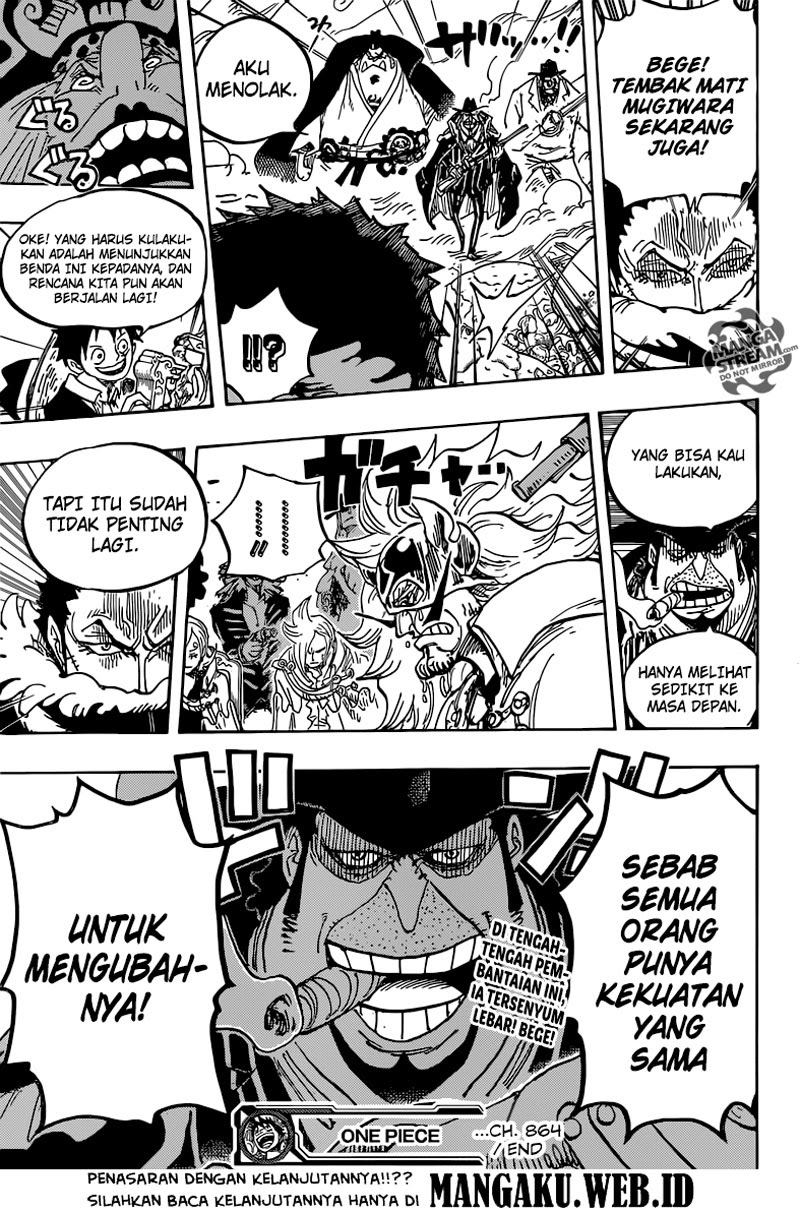 One Piece Chapter 864 – rencana pembantaian keluarga vinsmoke Image 16