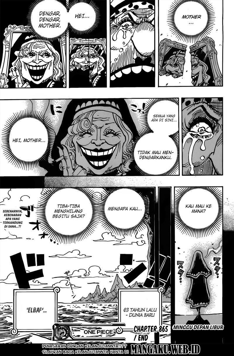 One Piece Chapter 865 – hei, ibu Image 16