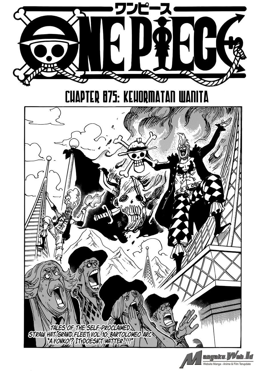 One Piece Chapter 875 Image 1