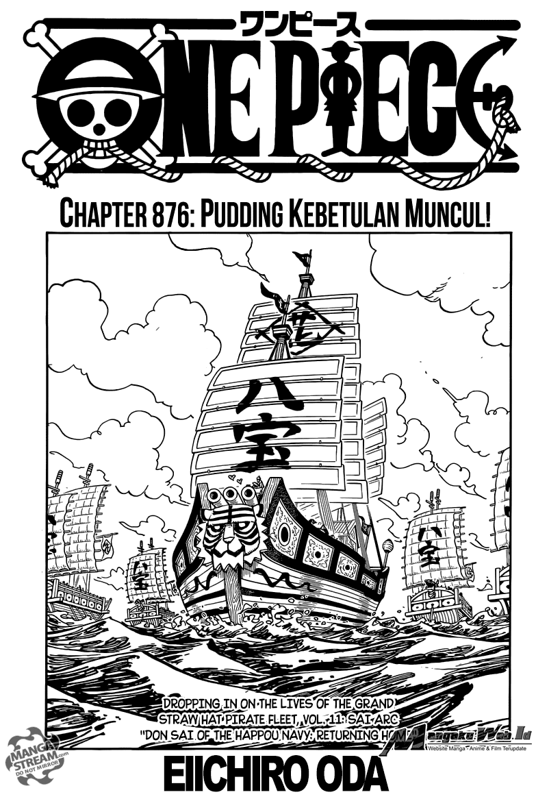 One Piece Chapter 876 Image 1