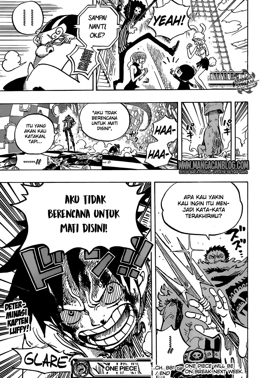 One Piece Chapter 881 Image 19