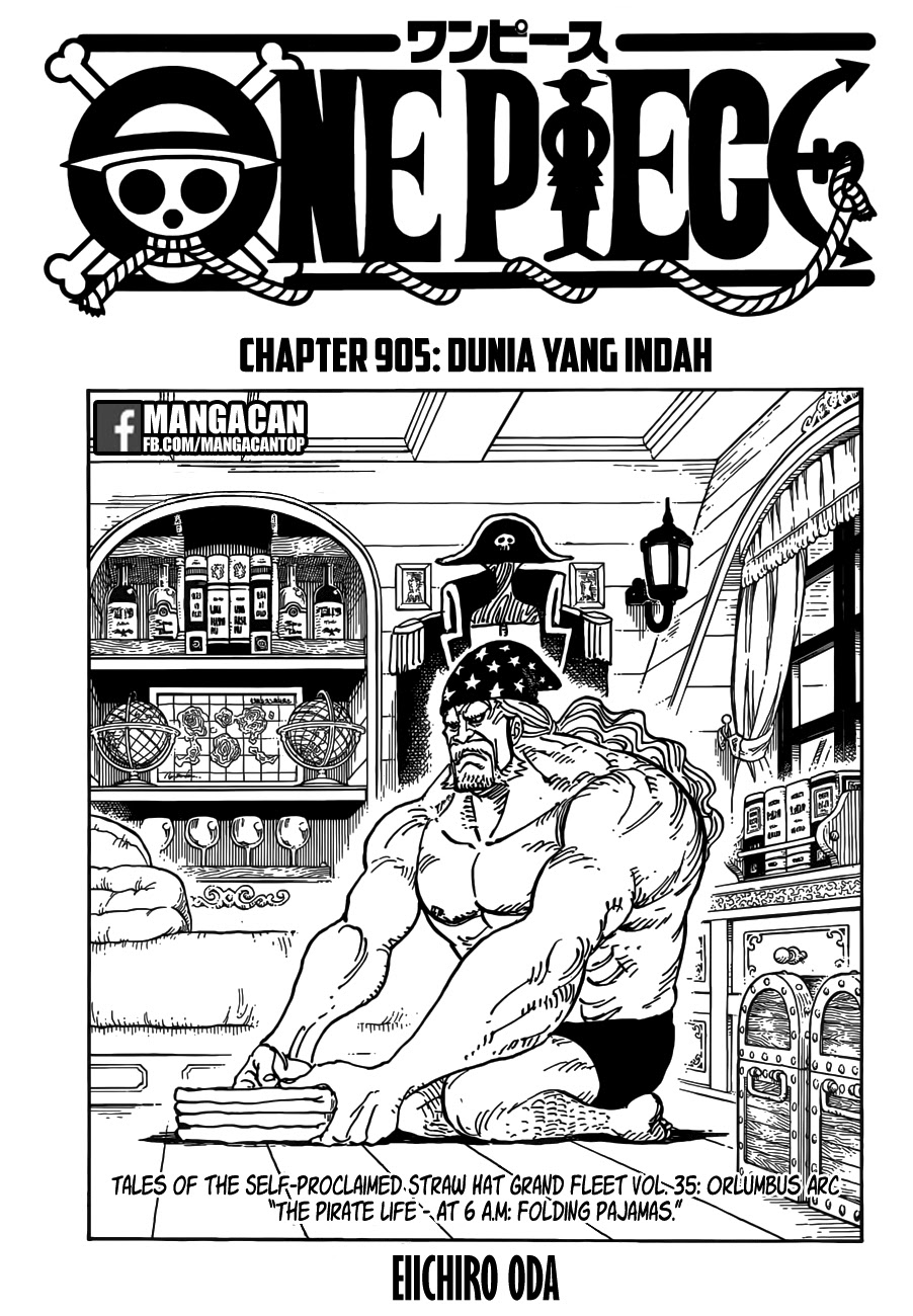 One Piece Chapter 905 Image 0