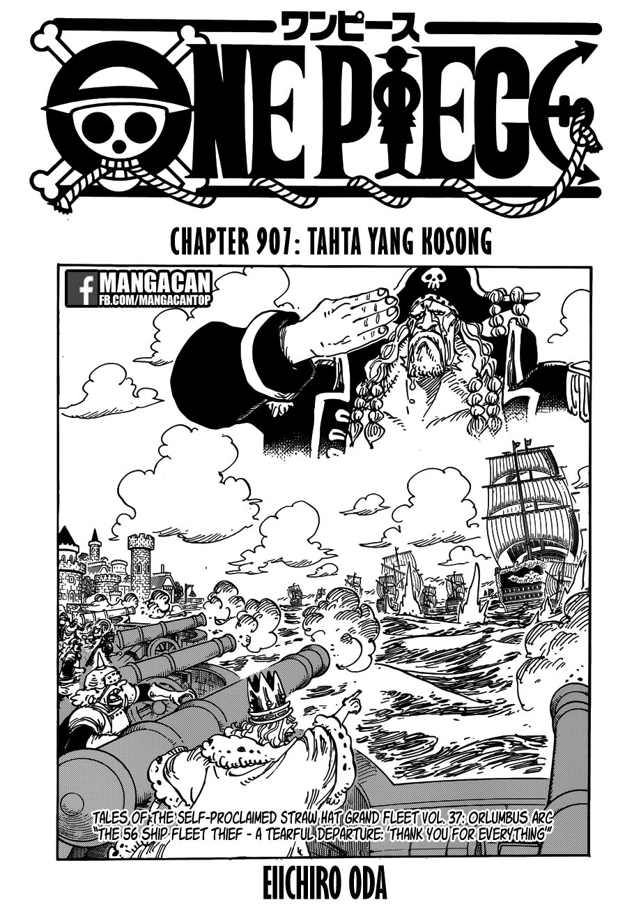 One Piece Chapter 907 Image 0