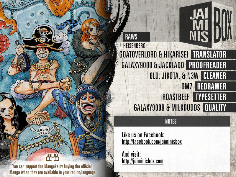One Piece Chapter 907 Image 1
