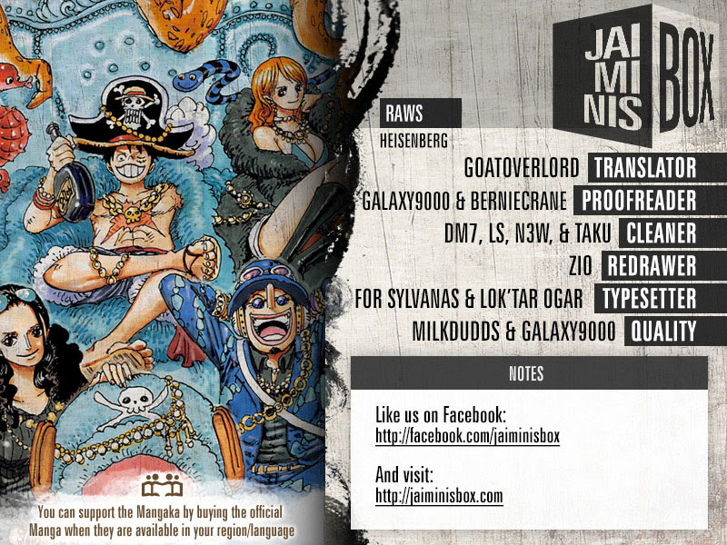 One Piece Chapter 915 Image 1