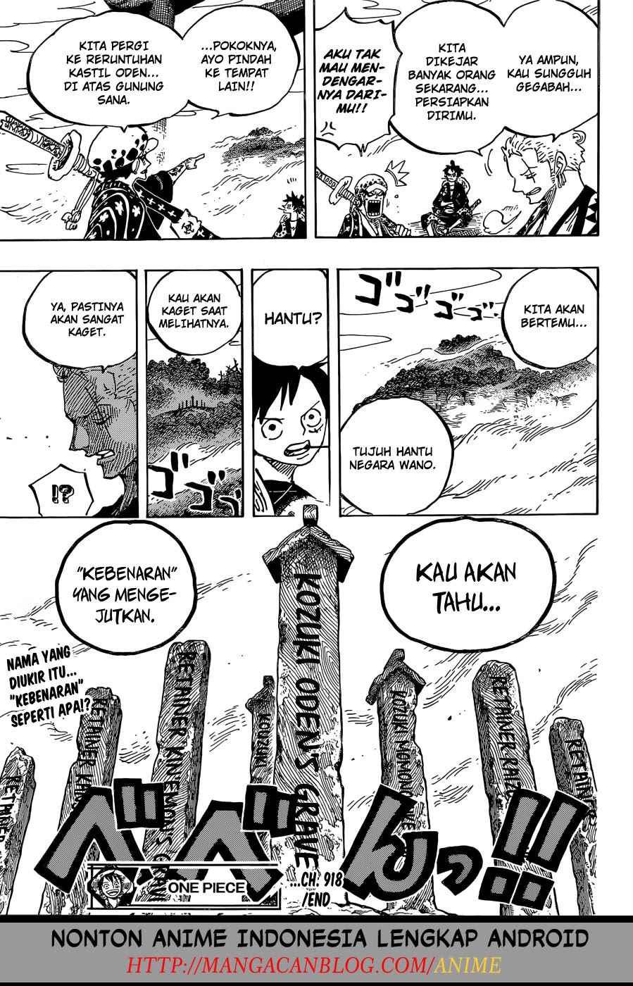 One Piece Chapter 918 Image 15