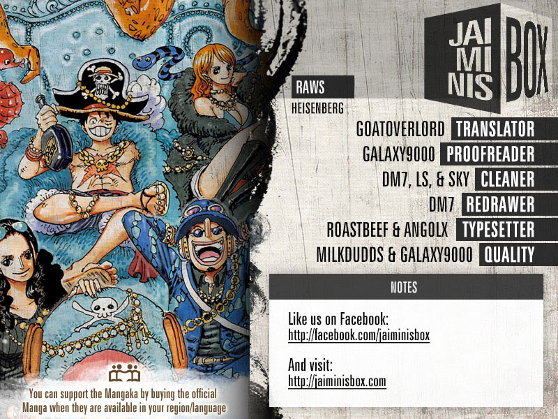One Piece Chapter 923 Image 1