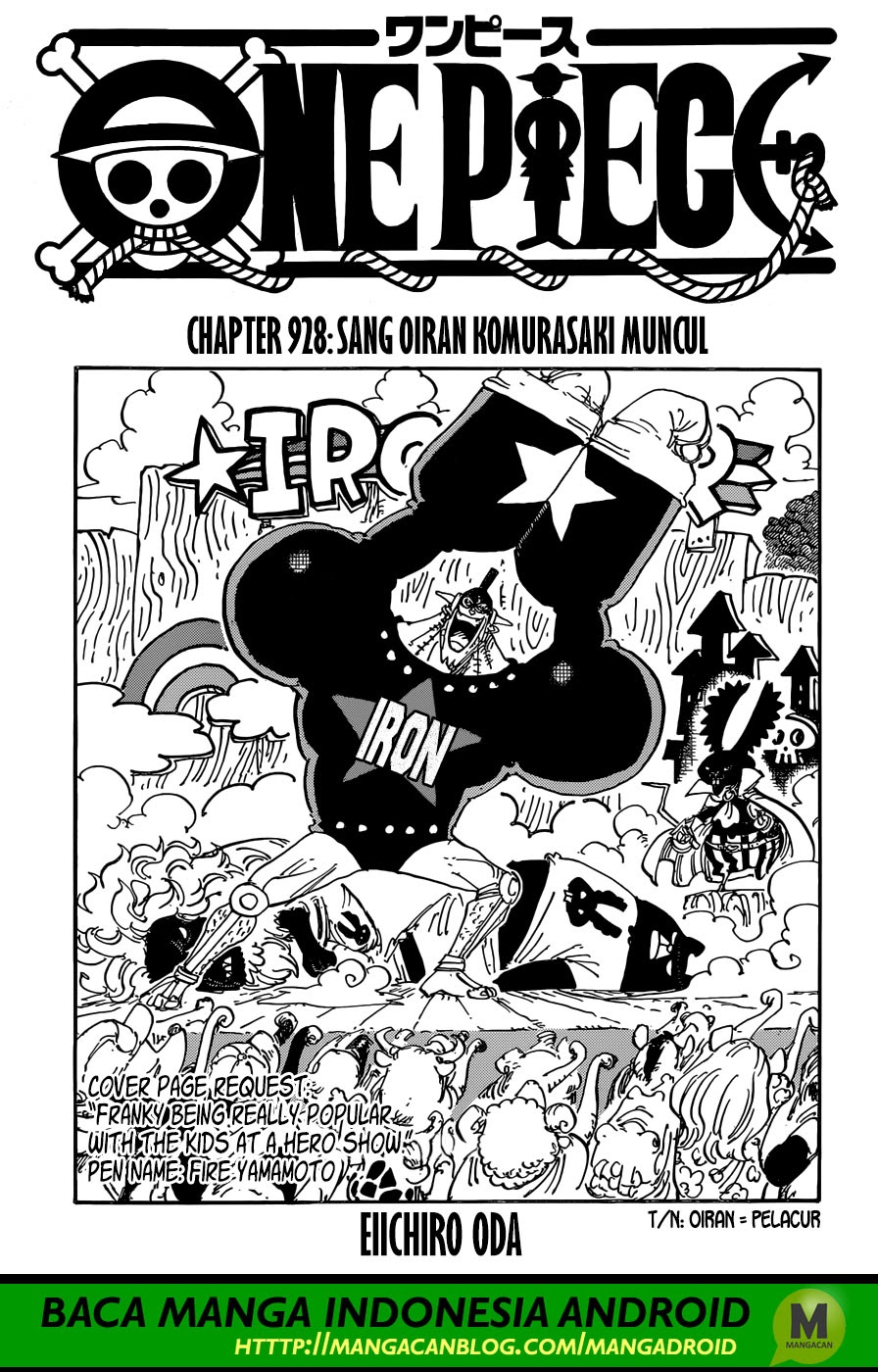 One Piece Chapter 928 Image 3