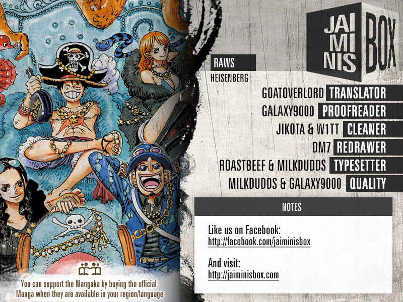 One Piece Chapter 939 Image 1