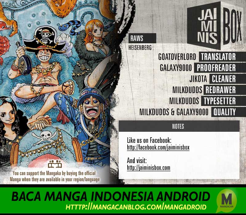 One Piece Chapter 941 Image 1