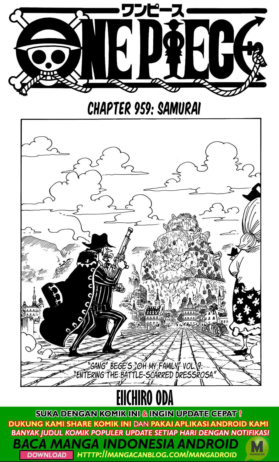 One Piece Chapter 959 Image 0