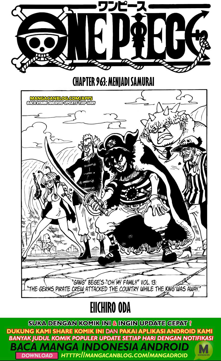 One Piece Chapter 963 Image 0
