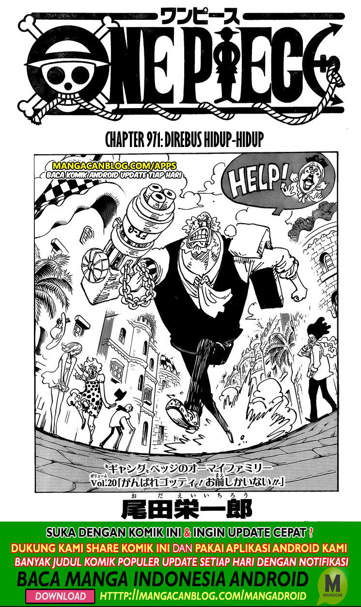 One Piece Chapter 971 Image 0