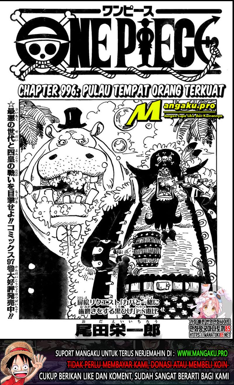 One Piece Chapter 996 Image 2