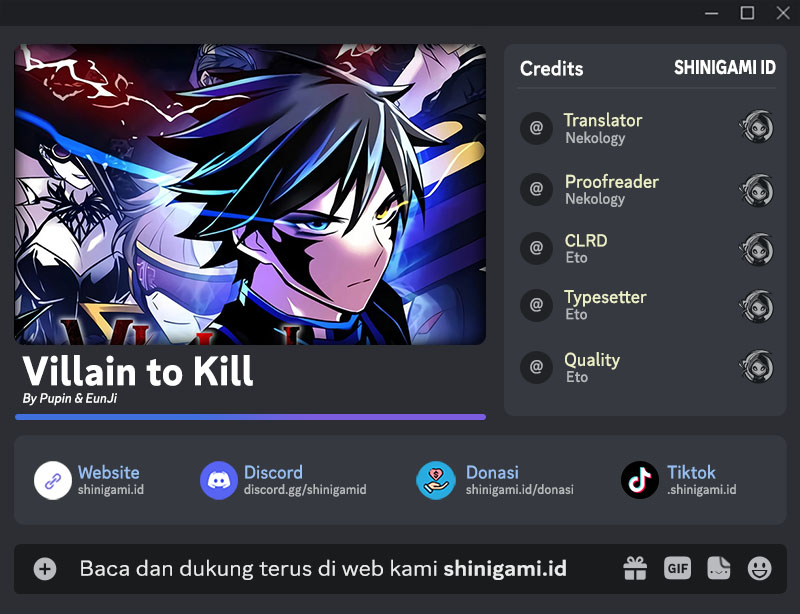 Villain To Kill Chapter 89 Image 0