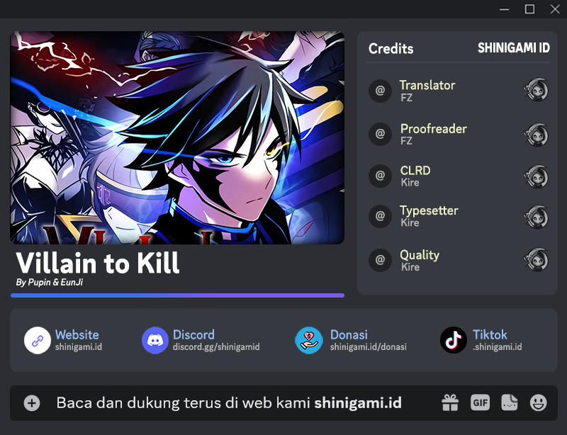 Villain To Kill Chapter 93 Image 0