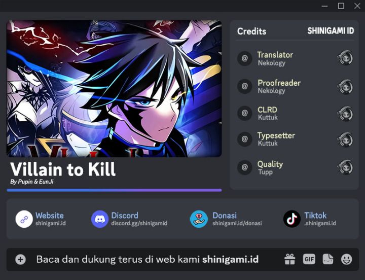 Villain To Kill Chapter 98 Image 0