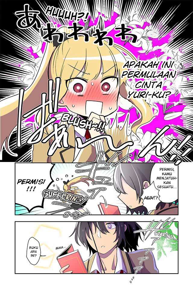 Dokyuusei no Oshi Sakka ni Yuri Mousou ga Bareta Chapter 01 Image 1