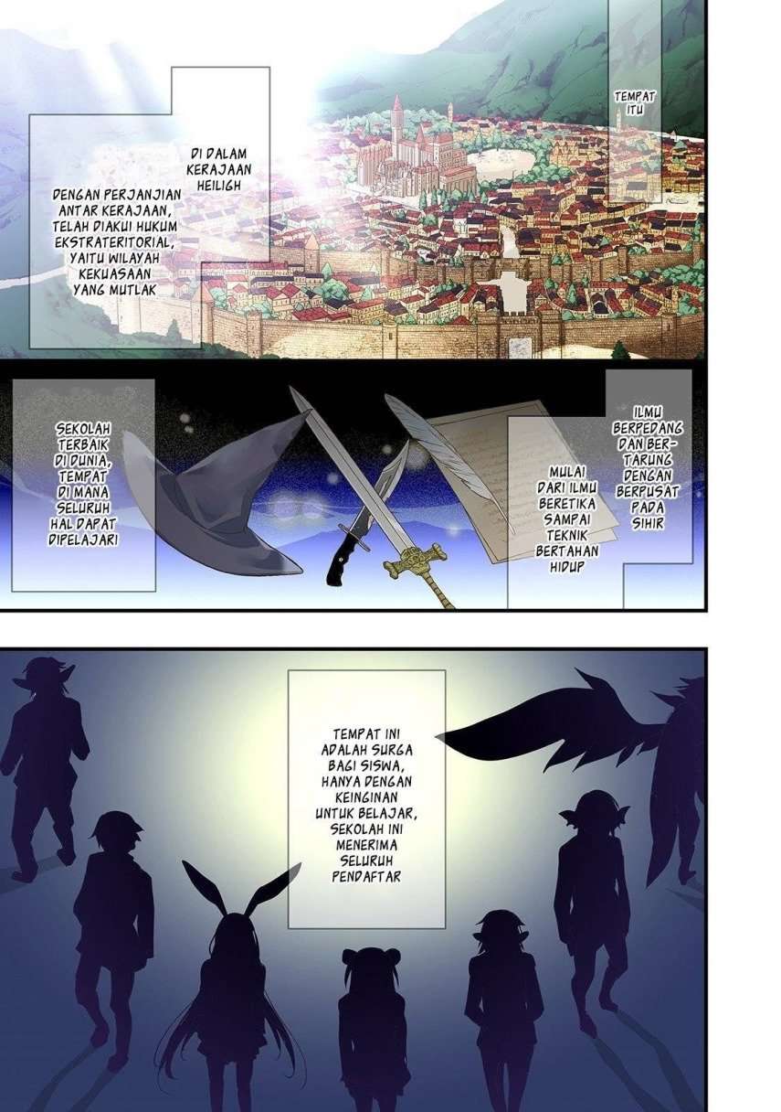 Arifureta Gakuen de Sekai Saikyou Chapter 01 Image 0