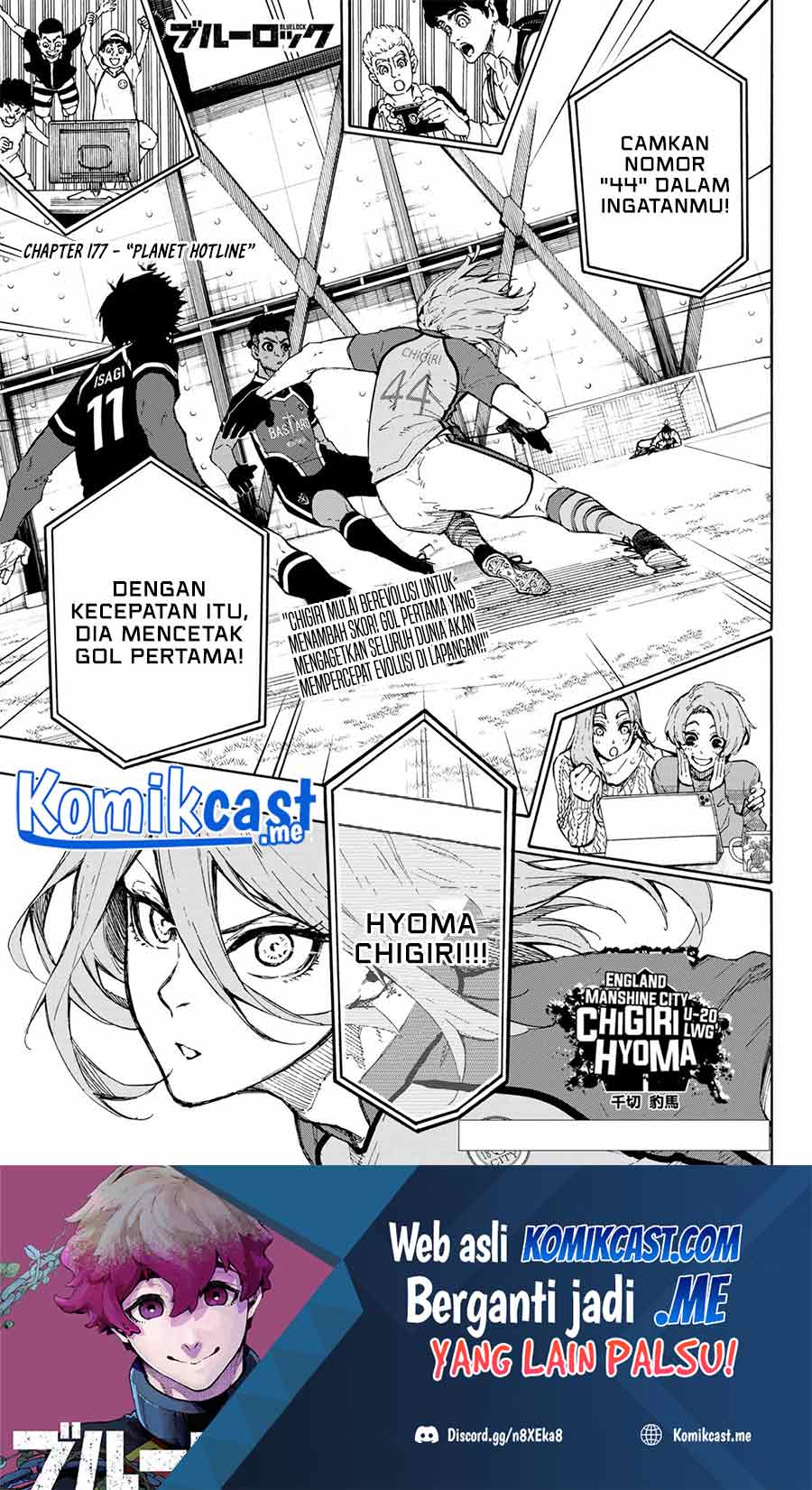 Blue Lock Chapter 177 Image 1