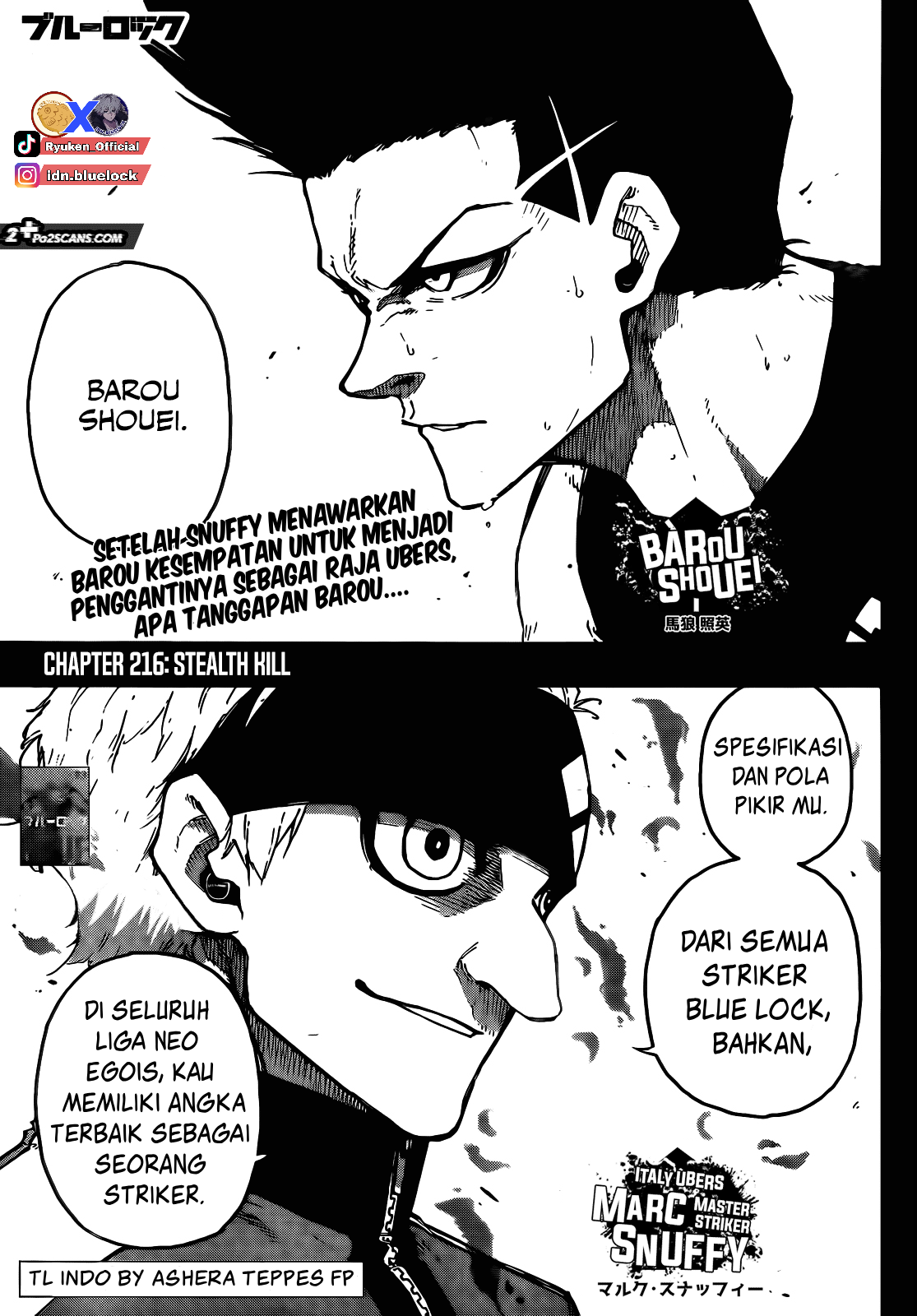 Blue Lock Chapter 216 Image 1