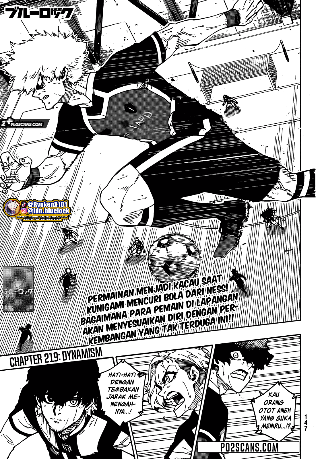 Blue Lock Chapter 219 Image 1