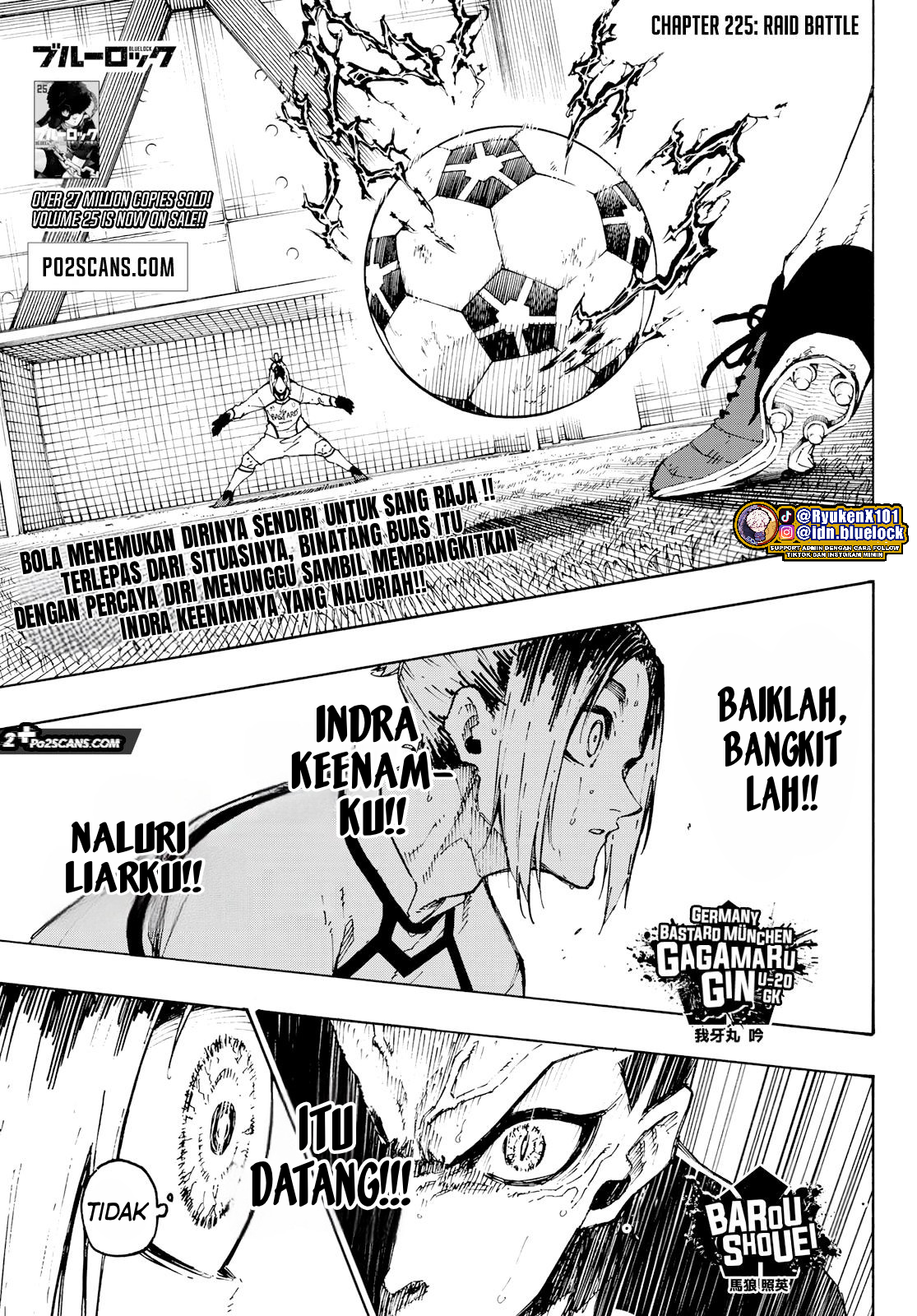 Blue Lock Chapter 225 Image 1
