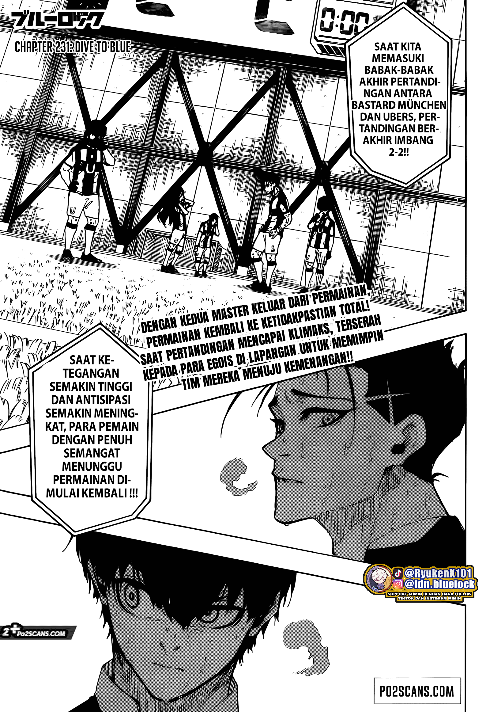 Blue Lock Chapter 231 Image 1