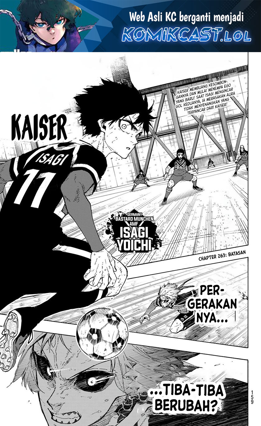 Blue Lock Chapter 263 Image 1