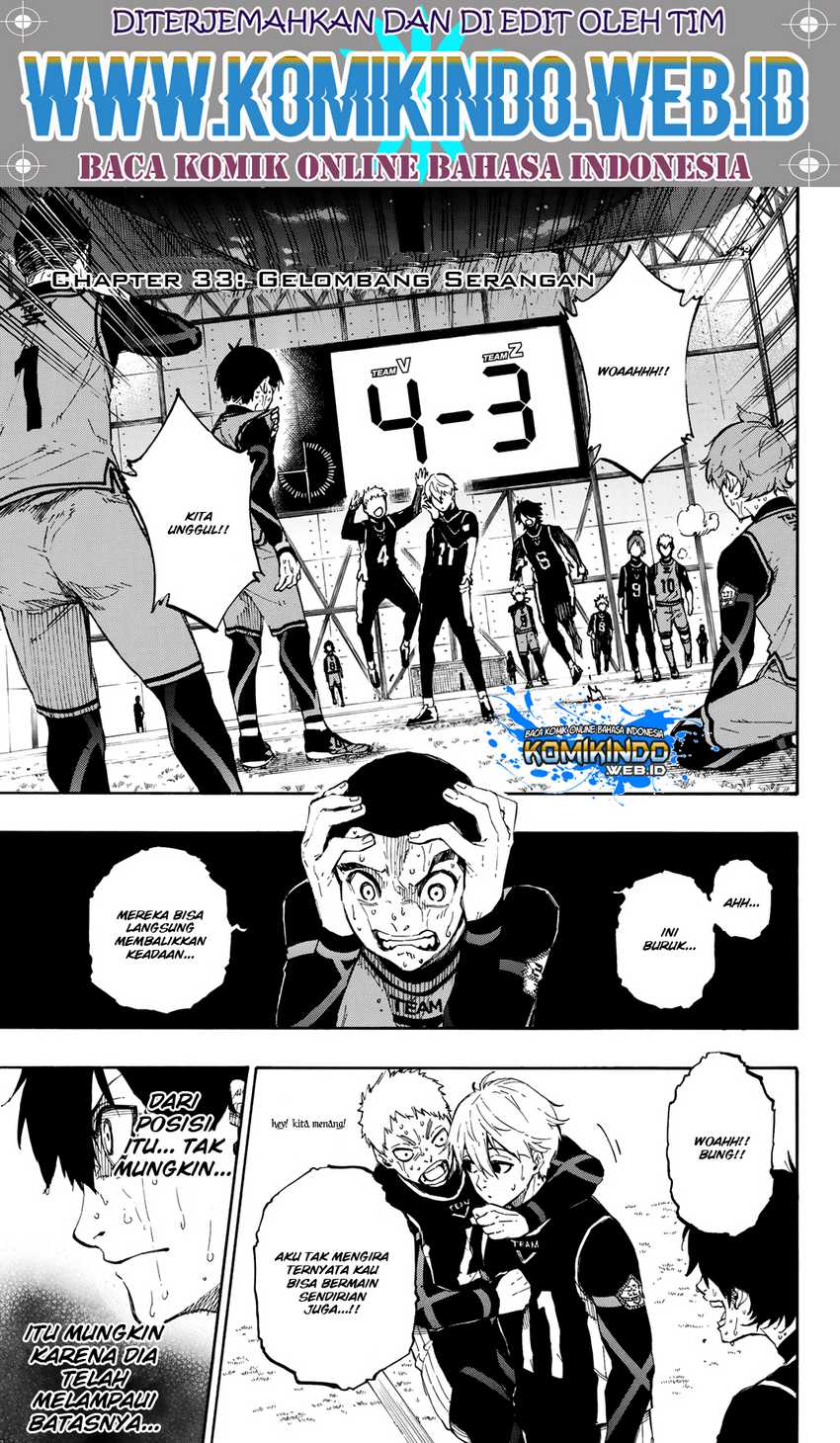 Blue Lock Chapter 33 Image 1