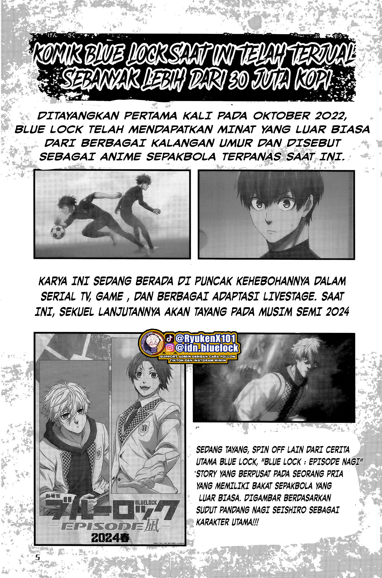 Blue Lock Chapter Rin - Special Rin Image 6