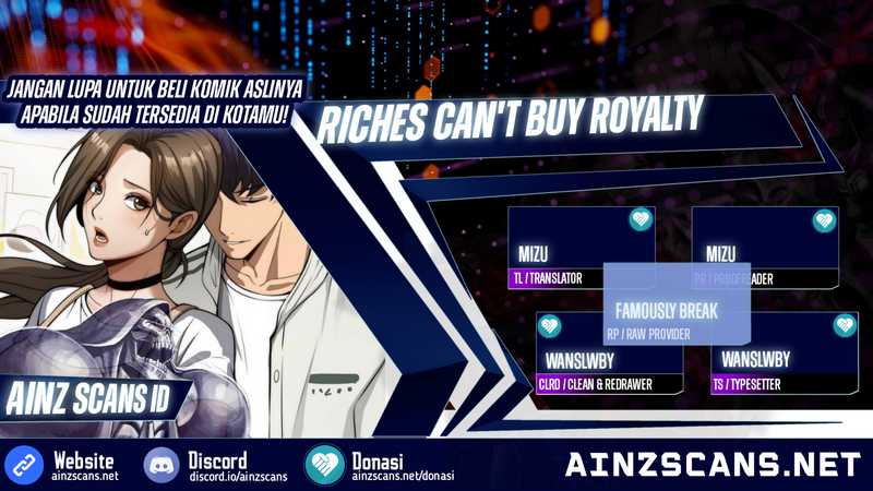 Riches Can’t Buy Loyalty Chapter 02 Image 0