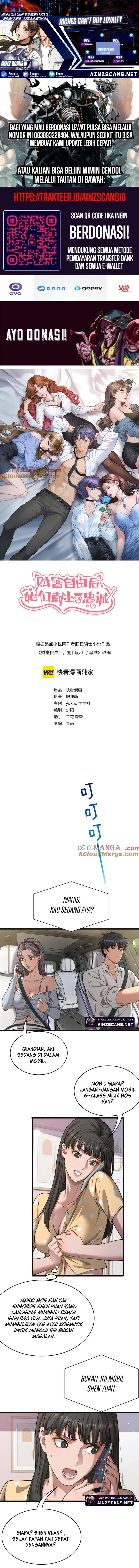 Riches Can’t Buy Loyalty Chapter 19 Image 0