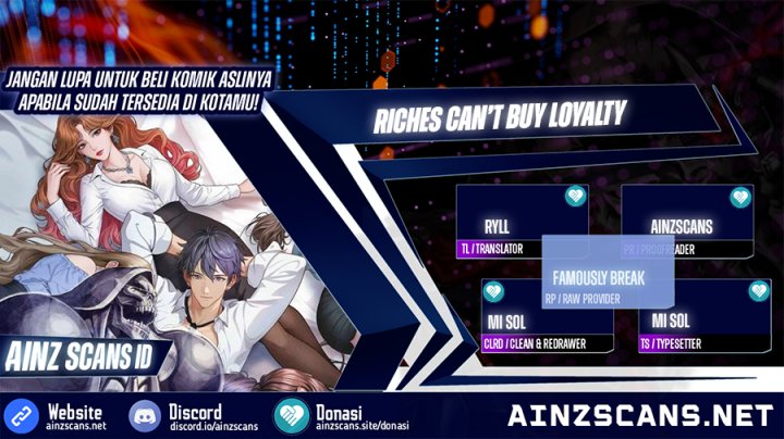 Riches Can’t Buy Loyalty Chapter 39 Image 0