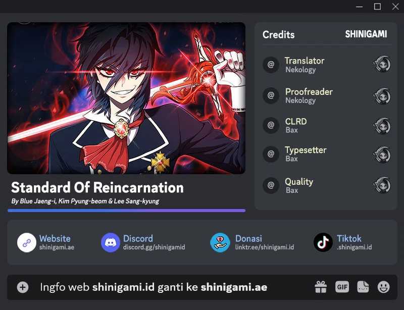 Standard Of Reincarnation Chapter 67 Image 0