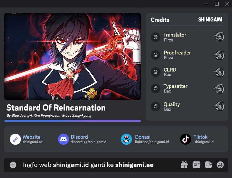 Standard Of Reincarnation Chapter 69 Image 0