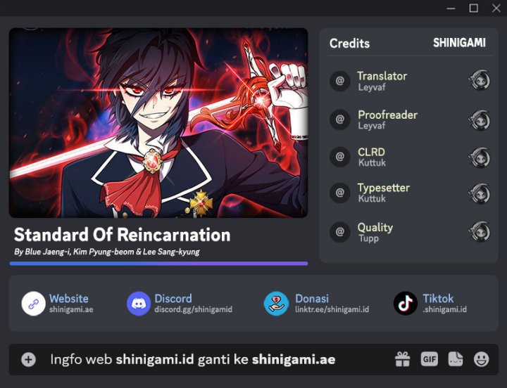 Standard Of Reincarnation Chapter 73 Image 0