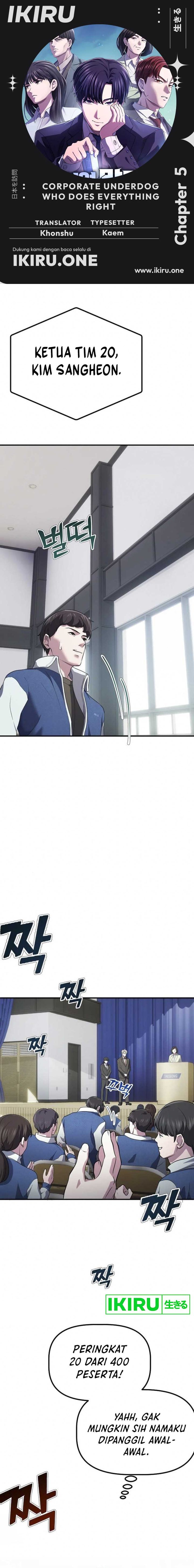 The Corporate Underdog Who Does Everything Right Chapter 05 Image 0