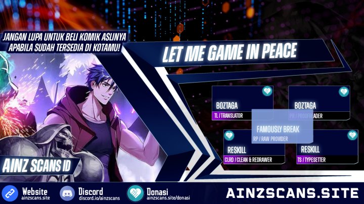 Let Me Game In Peace Chapter 120 Image 0