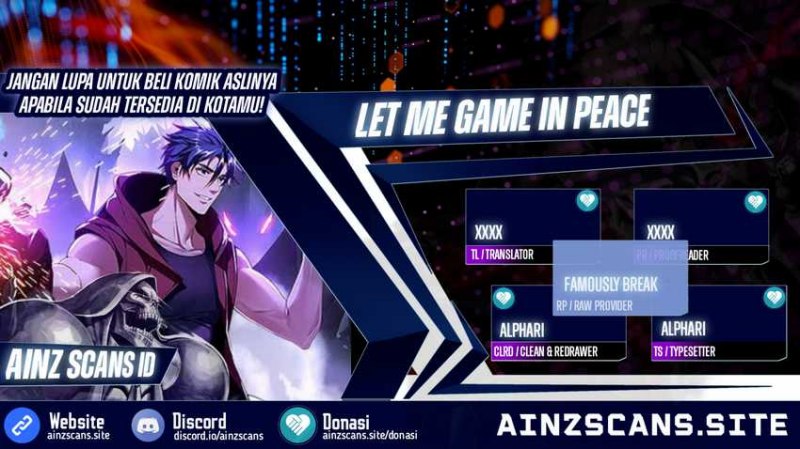 Let Me Game In Peace Chapter 121 Image 0