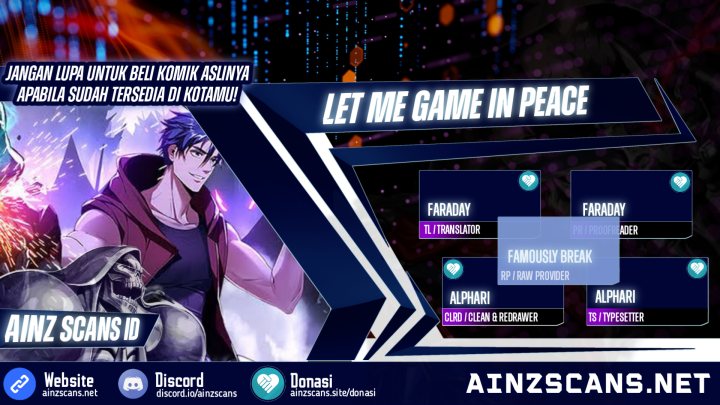 Let Me Game In Peace Chapter 125 Image 0