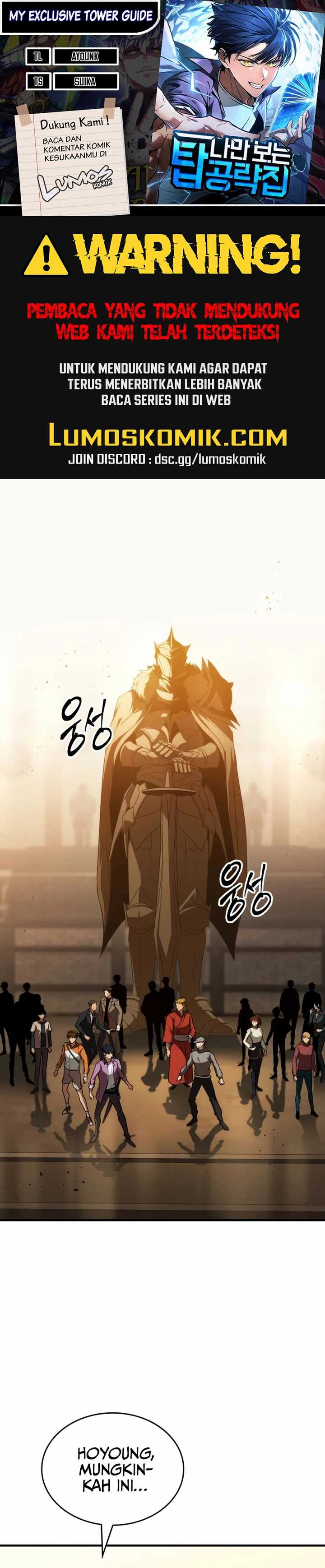 My Exclusive Tower Guide Chapter 32 Image 0