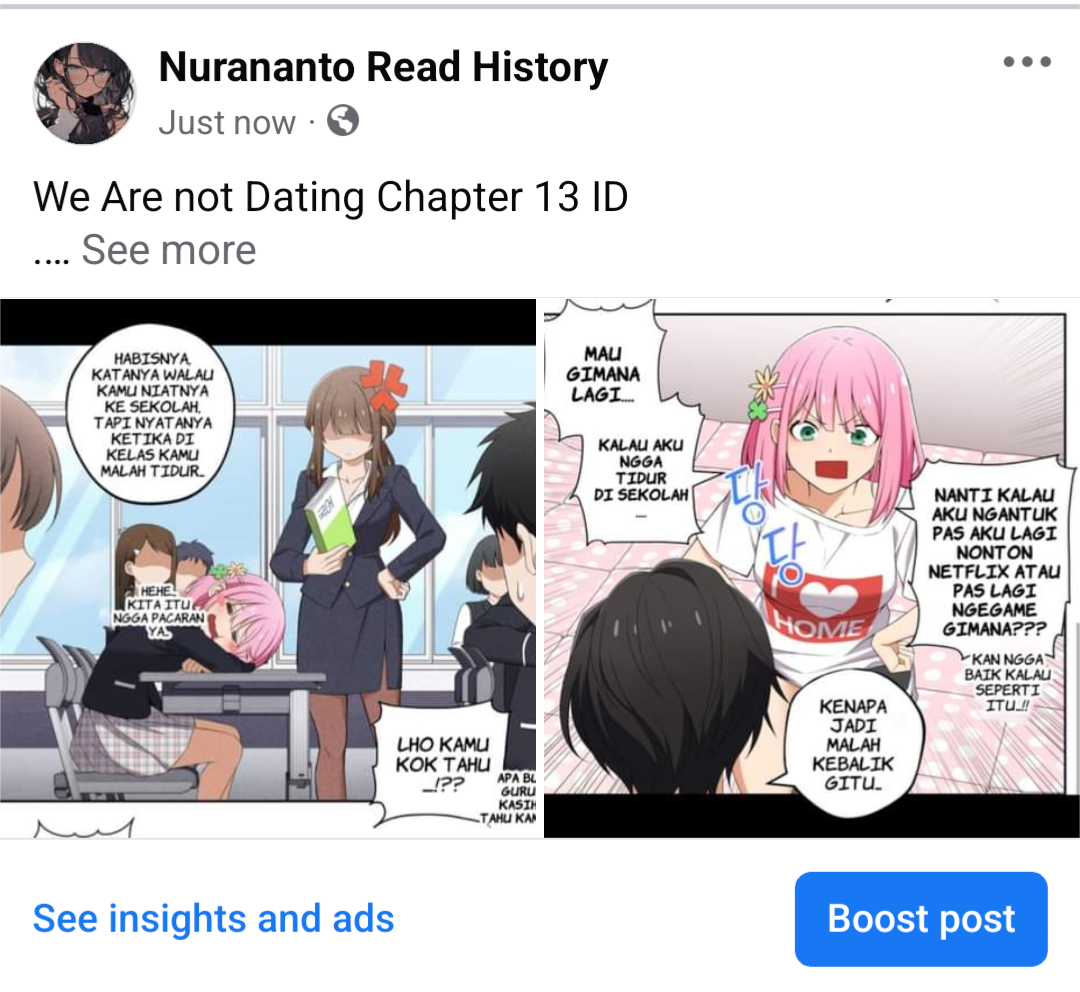 We Are Not Dating!! Chapter 13 Image 2