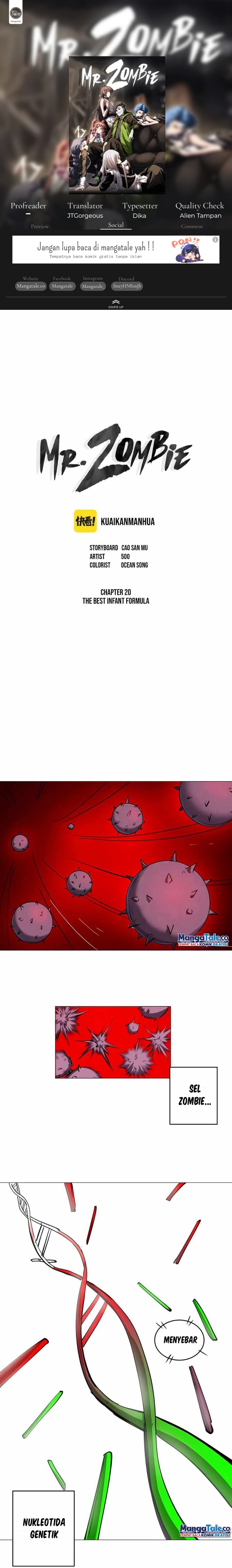 Mr. Zombie Chapter 20 Image 0